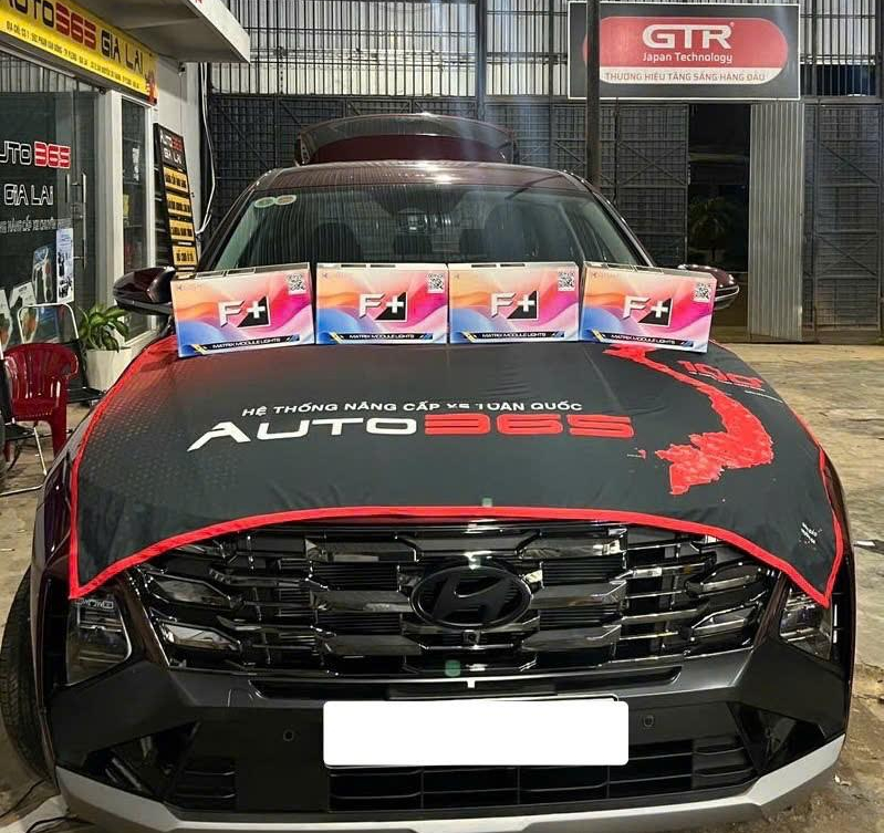 Nâng cấp đèn ô tô tại Auto365 Gia Lai