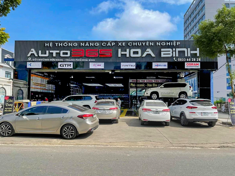 Auto365 Hoà Bình – Đại lý thuộc hệ thống Auto365