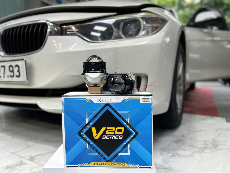 Lắp đèn xe ô tô tại Auto365 Huế