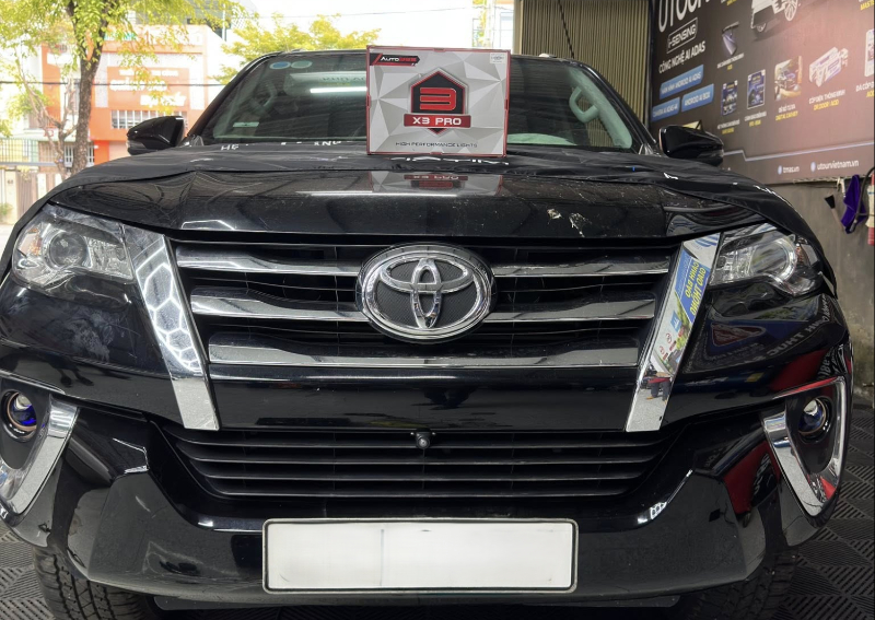 Nâng cấp đèn tại Auto365 Quảng Nam