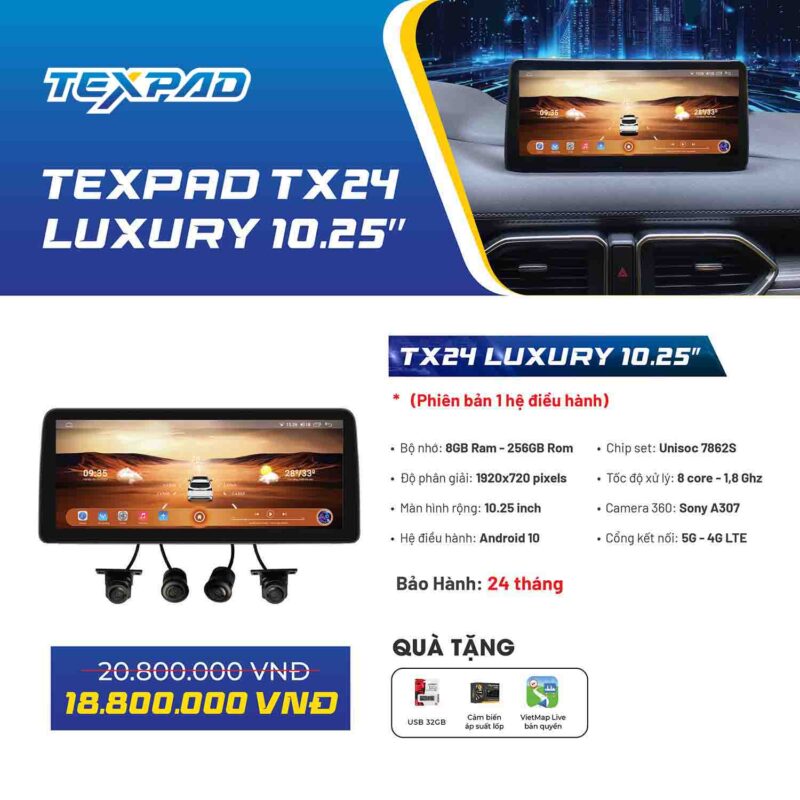 Auto365vn Bao Gia Man Hinh Texpad Tx24 Luxury Phien Ban 8gb 256gb 1 He Dieu Hanh 2 800x800jpg Img 6a2a9247679995.98353209 Auto365vn