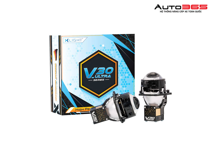 Bi LED X-Light V30 Ultra 2023 với lens 3.0 inch