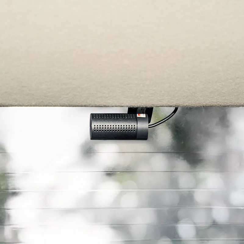Cận cảnh camera hành trình trong bộ A510 sau khi lắp trên Honda City
