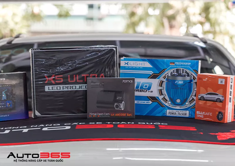 Cấu hình ca thi công Toyota Fortuner 2018 lắp X5 Ultra và F10 Turbo V2