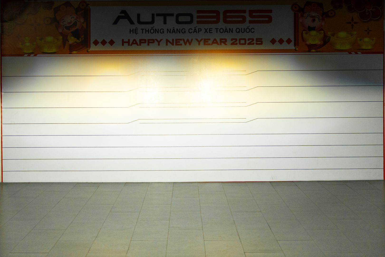 Ánh sáng Pha của Ford Ranger Wildtrak khi nâng cấp X-Light V30 Ultra
