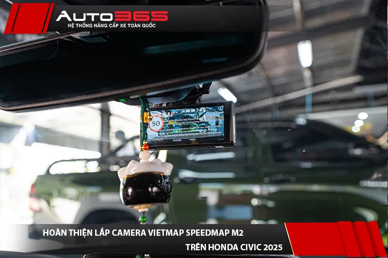 Honda Civic hoàn thiện lắp Speedmap M2 tại Auto365.vn - Trụ Sở Chính