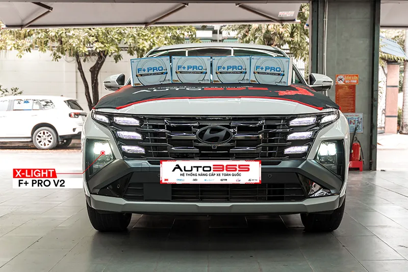 Hyundai Tucson 2023 lắp X-Light F+ Pro V2 tại Auto365