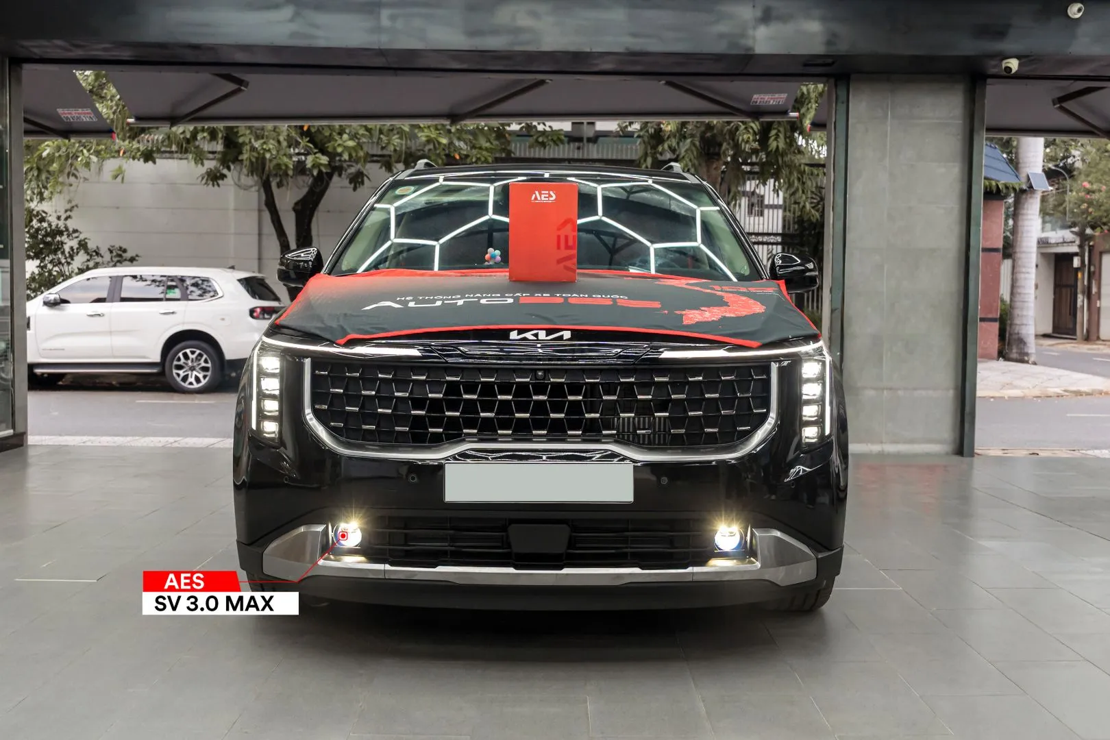 Ngoại quan xe sau khi hoàn thiện hạng mục nâng cấp đèn gầm tại Auto365.vn – Trụ Sở Chính.