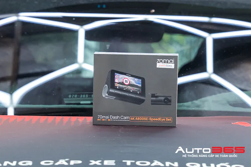 Camera 70mai A800SE SpeedEye trên Kia K5 2022  