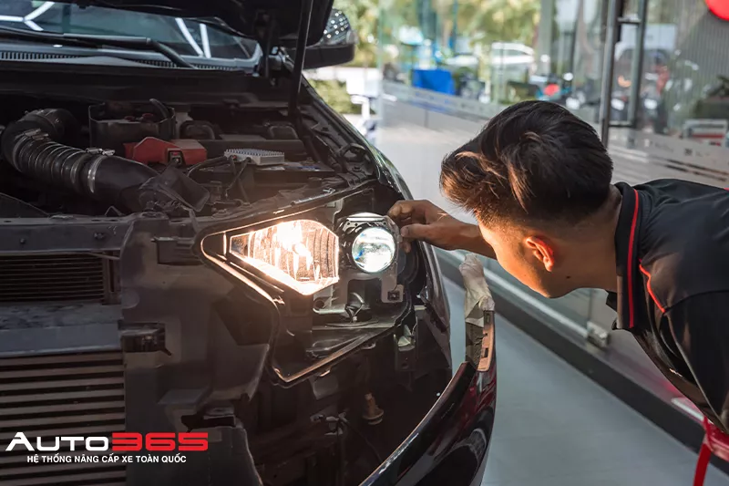 Kiểm tra Cos Pha V30 Ultra 2023 trên Ford Everest 2019