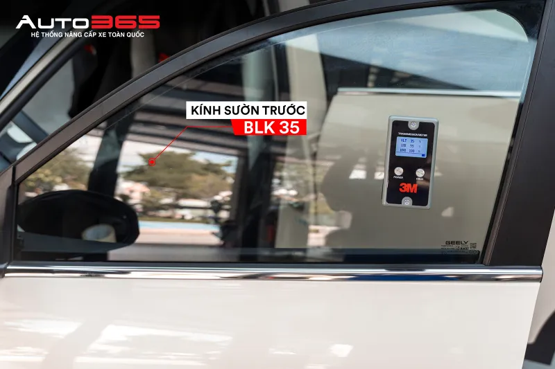 Kính sườn trước Geely EX2 dán CR BLK 35
