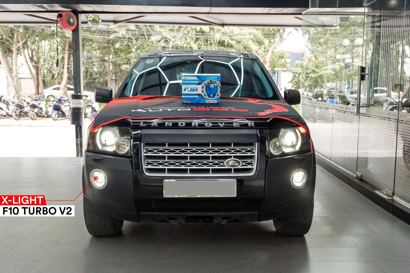 Ngoại quan xe sau khi hoàn thiện hạng mục nâng cấp đèn gầm tại Auto365.vn – Trụ Sở Chính.
