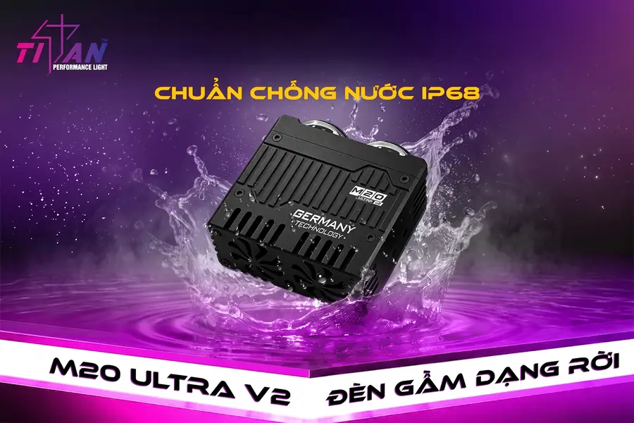 M20 Ultra V2 - Chuẩn chống nước IP68