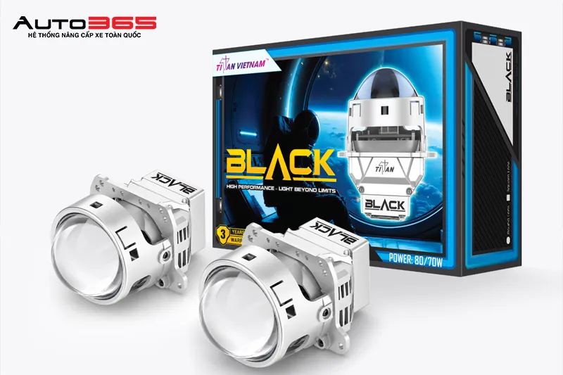 Bộ đèn bi LED Titan Black 2026 dùng cho Mazda 3