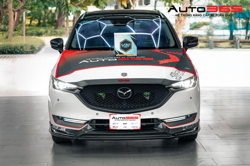 Mazda CX-5 sau khi nâng cấp bi LED X-Light V30 Ultra tại Auto365.vn