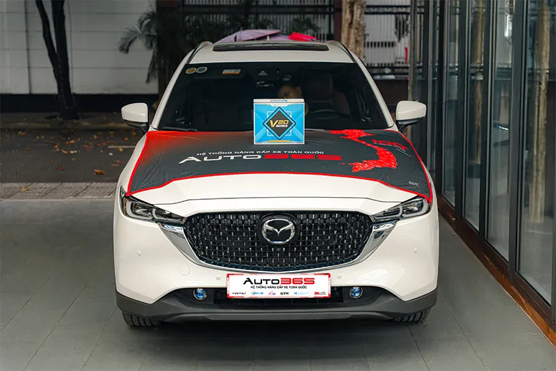 Mazda CX-8 2024 Luxury lắp bi LED X-Light V20 Square tại Auto365