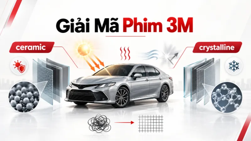 Minh họa chủ đề Ceramic và Crystalline; hình không phải kết quả đo hay mặt cắt cấu trúc phim.