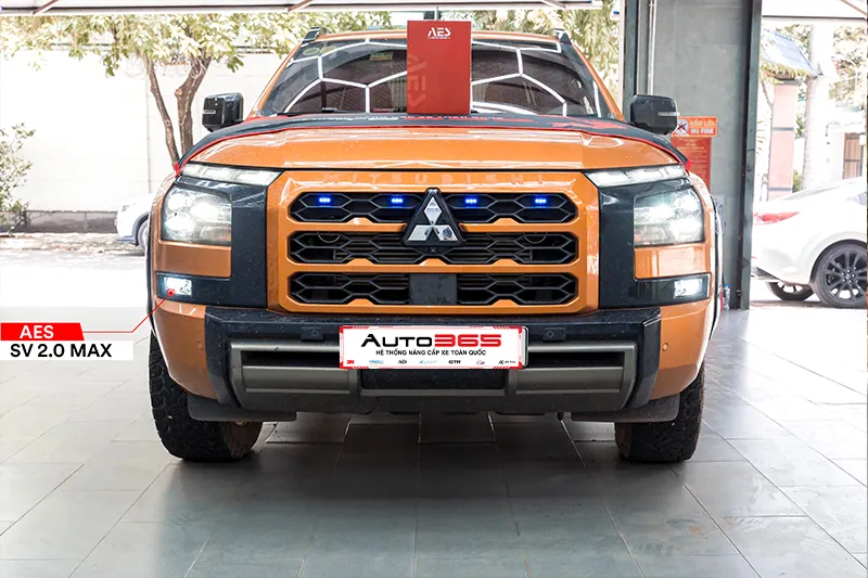 Mitsubishi Triton 2025 lắp AES SV 2.0 Max tại Auto365
