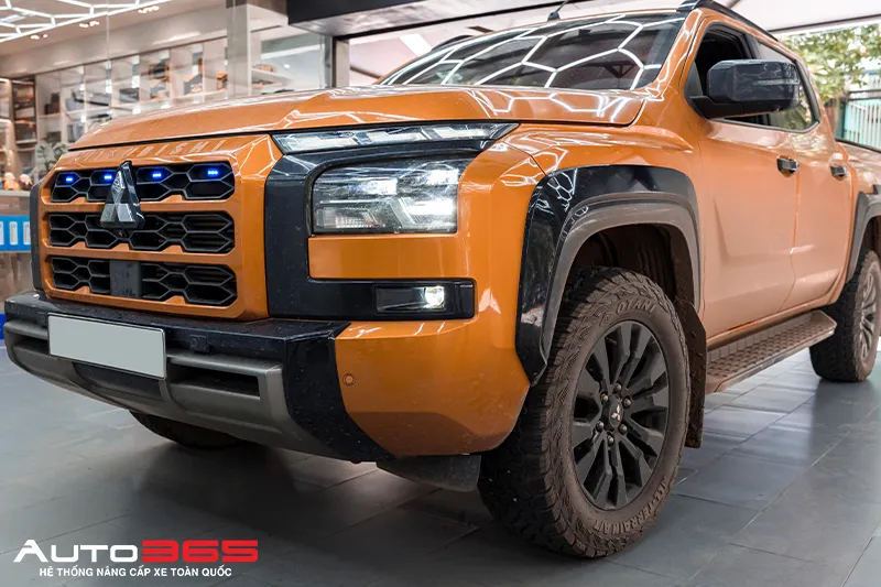 Mitsubishi Triton 2025 sau khi lắp AES SV 2.0 Max