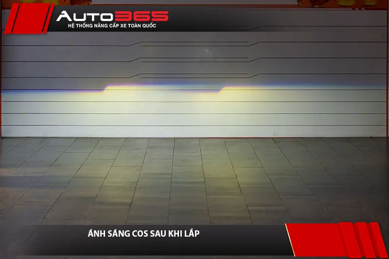 Ánh sáng Cos của Camry sau khi lắp V20 New 2025