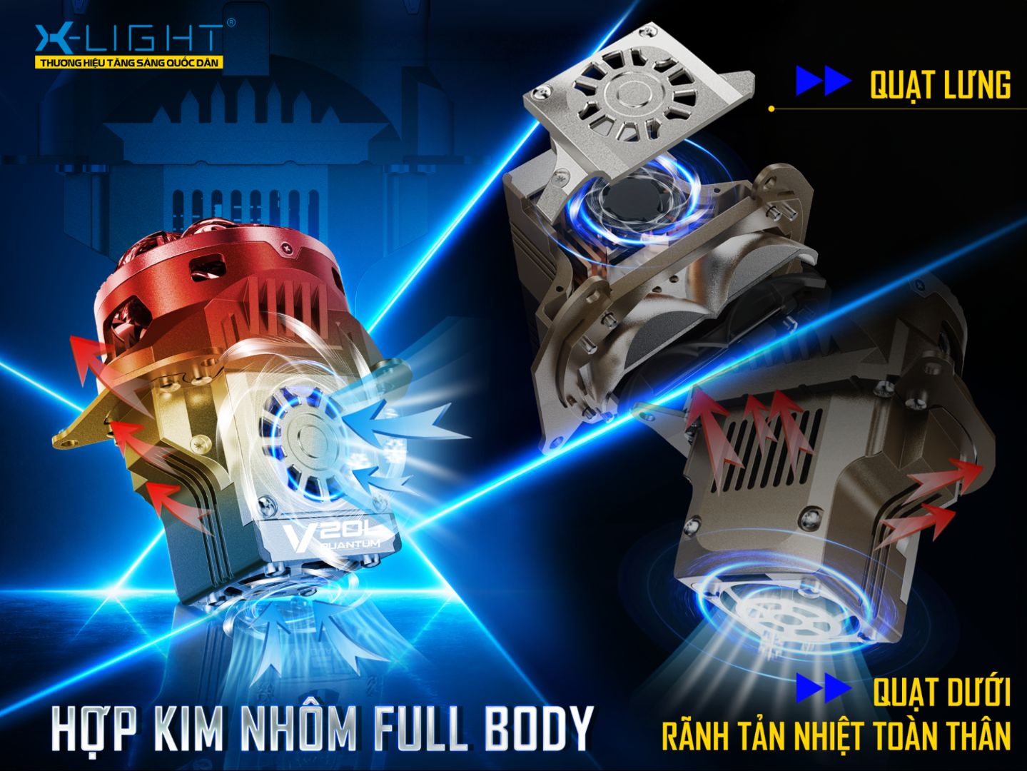 Hệ thống tản nhiệt tối ưu giúp sản phẩm hoạt động bền bỉ