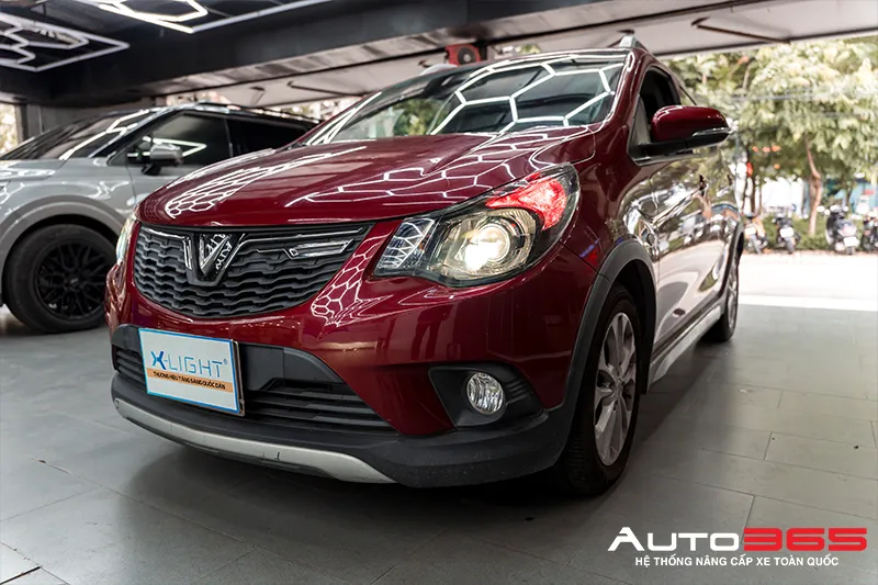 Fadil 2022 hoàn thiện lắp đèn tại Auto365 Trụ Sở Chính