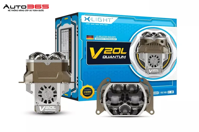 Bộ đèn bi LED V20L Quantum dùng cho đèn chiếu gần VinFast VF 8