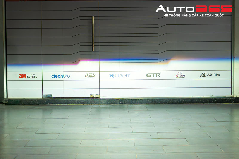 Vùng sáng chế độ Cos của bi LED X-Light V30 Ultra trên Mazda CX-5