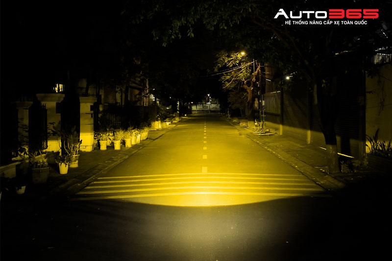 Vùng sáng Cos dải sáng rộng của bi gầm đi mưa sương mù X-Light F10 Turbo V2 3000K