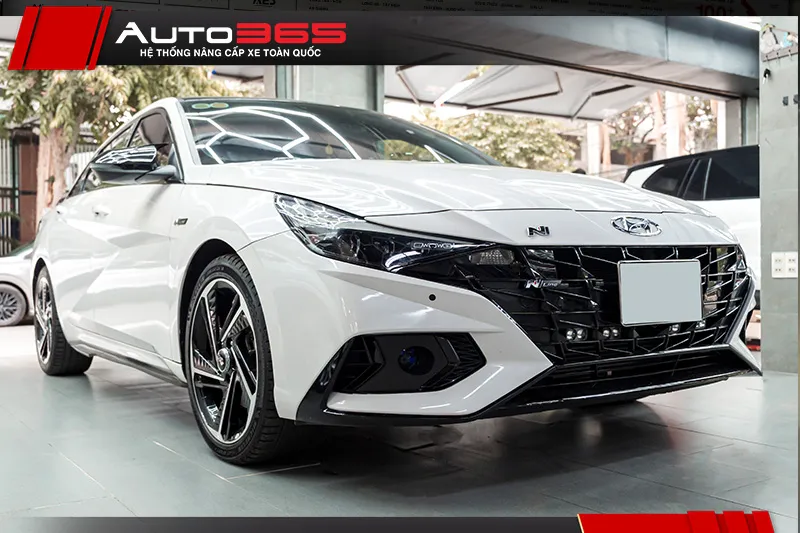 Ngoại quan Hyundai Elantra N Line 2023 tại Auto365