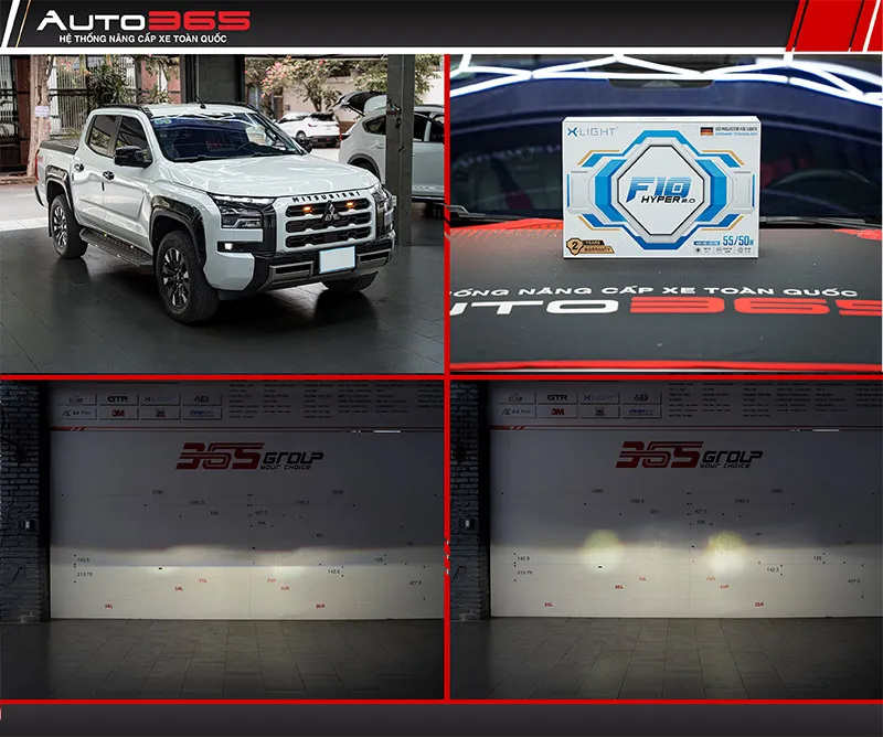 Triton 2024, sản phẩm F10 Hyper 2.0 và hình ảnh vùng sáng sau nâng cấp.