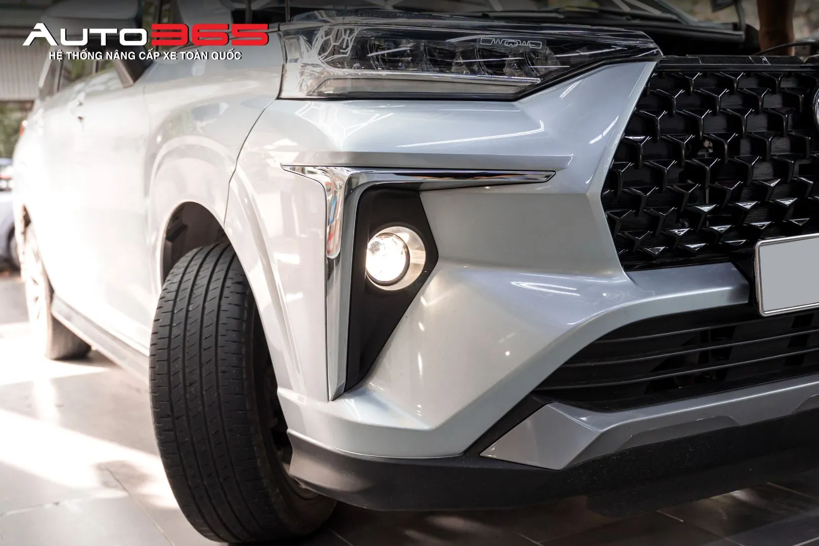 Hình 2. Chi tiết cụm bi gầm trên Toyota Veloz Cross sau khi hoàn thiện tại Trụ Sở Chính.