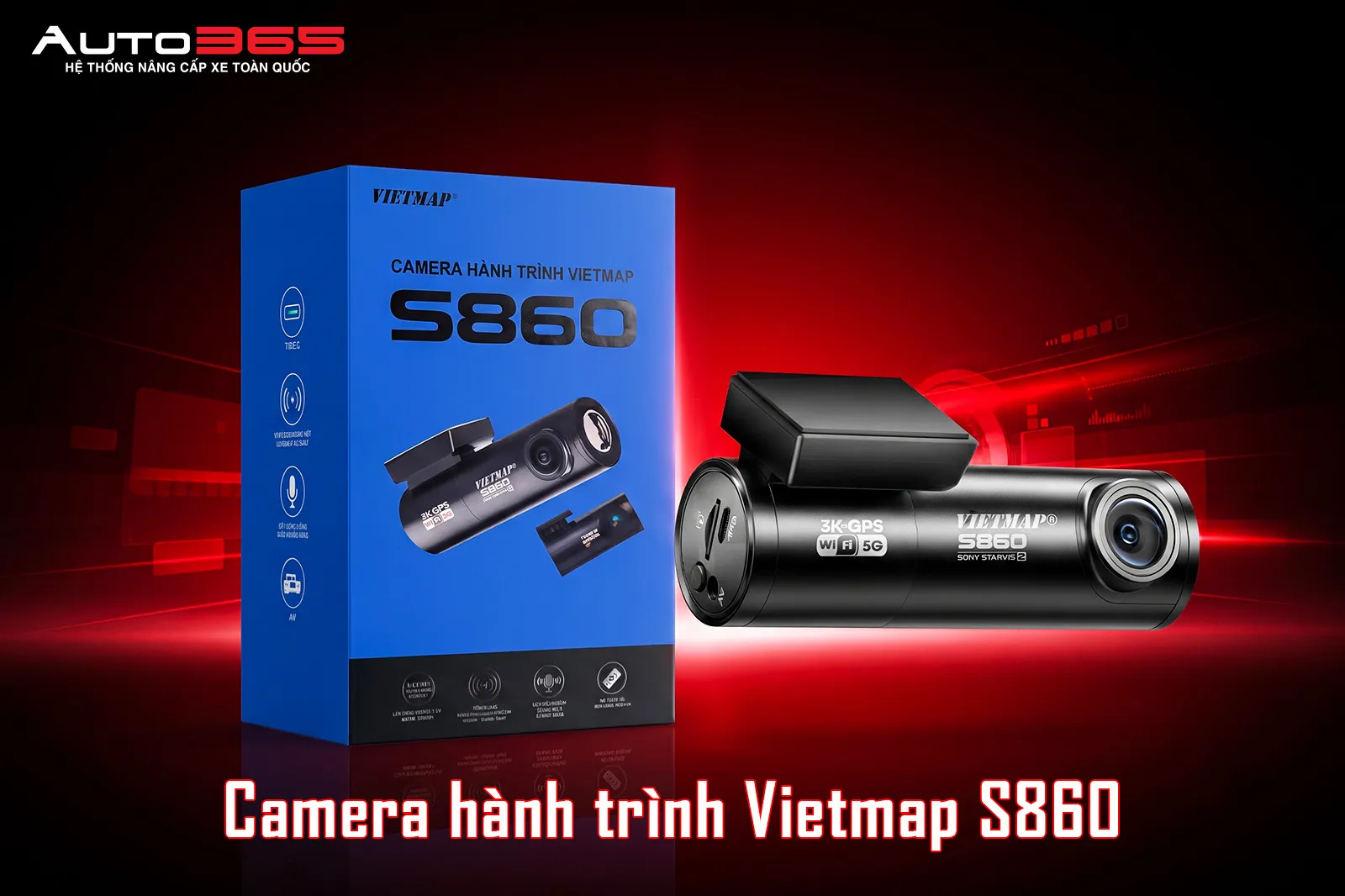 Gợi ý camera cảnh báo tốc độ Vietmap S860
