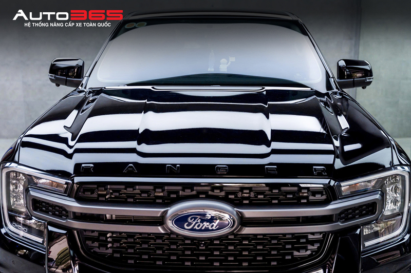 Ford Ranger hoàn thiện dán PPF G Series góc nhìn trước