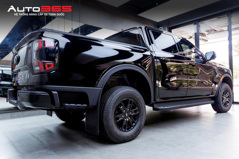 Ford Ranger hoàn thiện PPF G Series góc nhìn sau