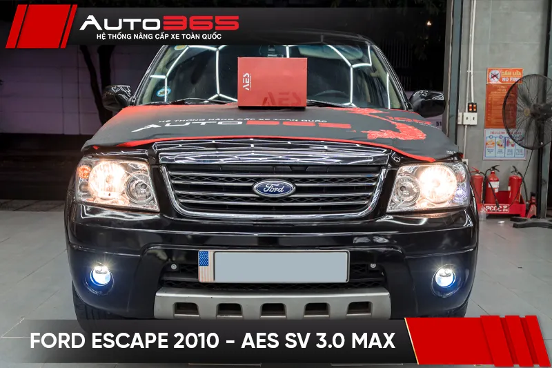 Xe đời 2010 sau khi hoàn thiện hạng mục đèn gầm tại Auto365.vn - Trụ Sở Chính.