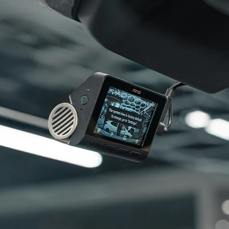 Màn hình camera hiển thị giao diện thiết lập