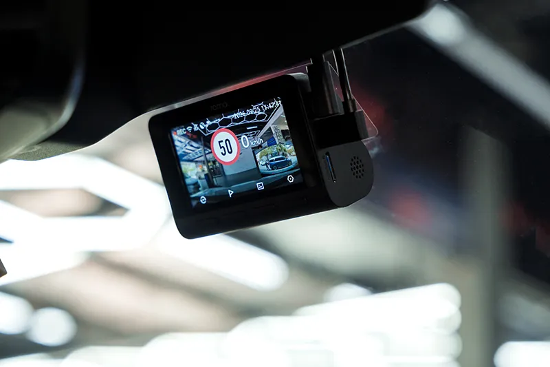 Màn hình camera hiển thị giao diện SpeedEye