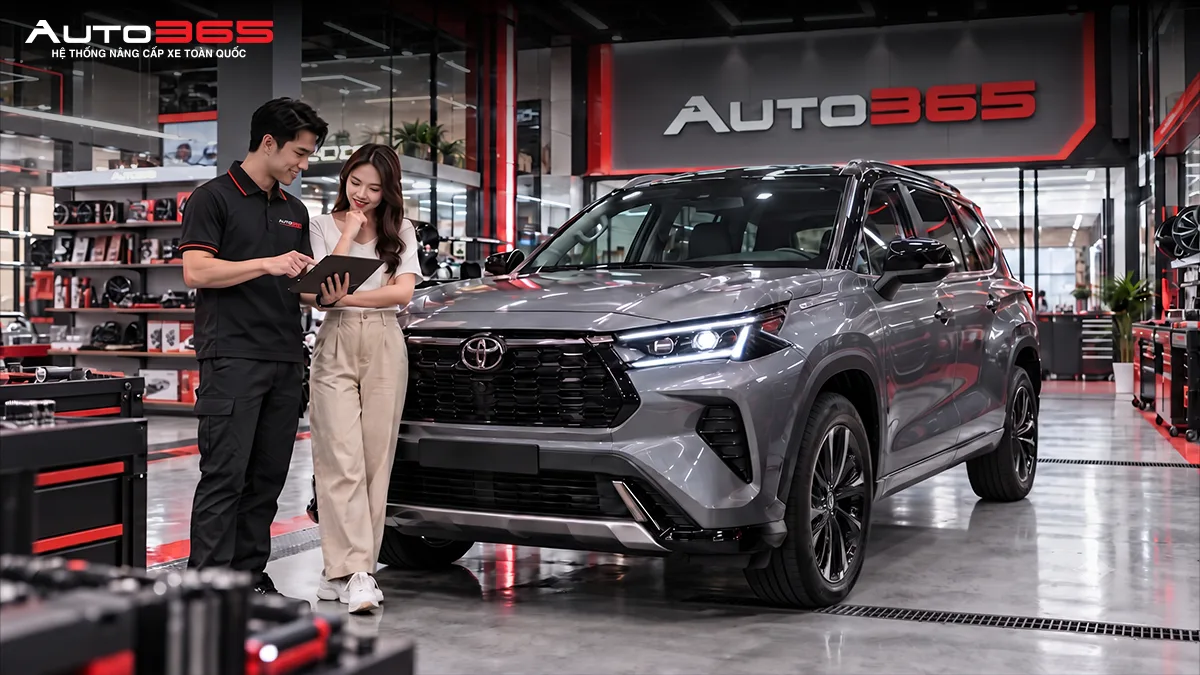Auto365 hỗ trợ hậu mãi, kiểm tra đèn LED sau khi lắp đặt