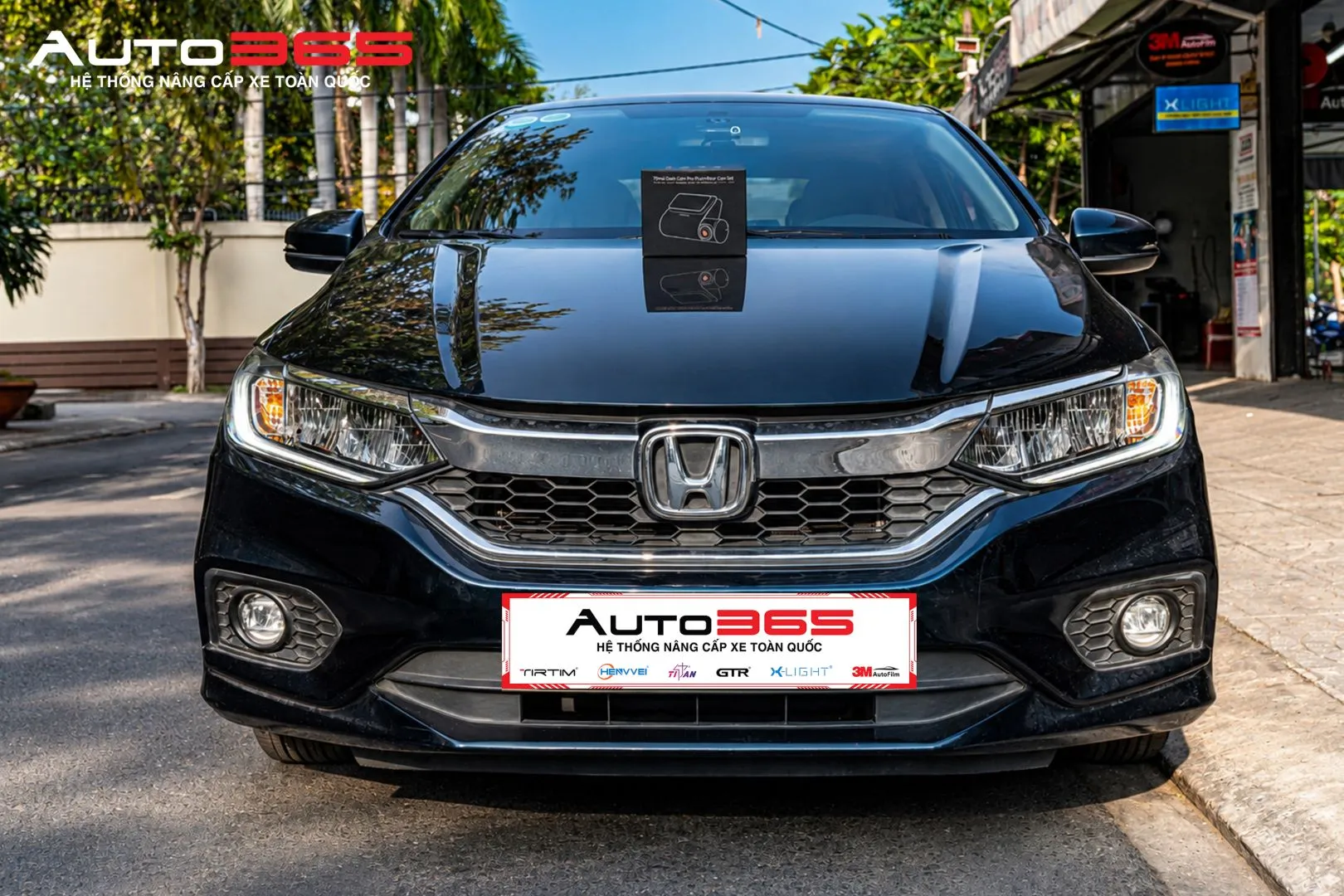 Honda City 1.5 CVT 2017 cùng hộp 70mai A500S tại Auto365.vn - Trụ Sở Chính.