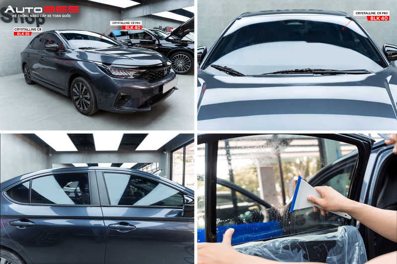 Honda City RS facelift 2023 tại Auto365.vn - Trụ Sở Chính. Cấu hình CR BLK 40, 35 và 15 trong mục này được đưa ra để tham khảo