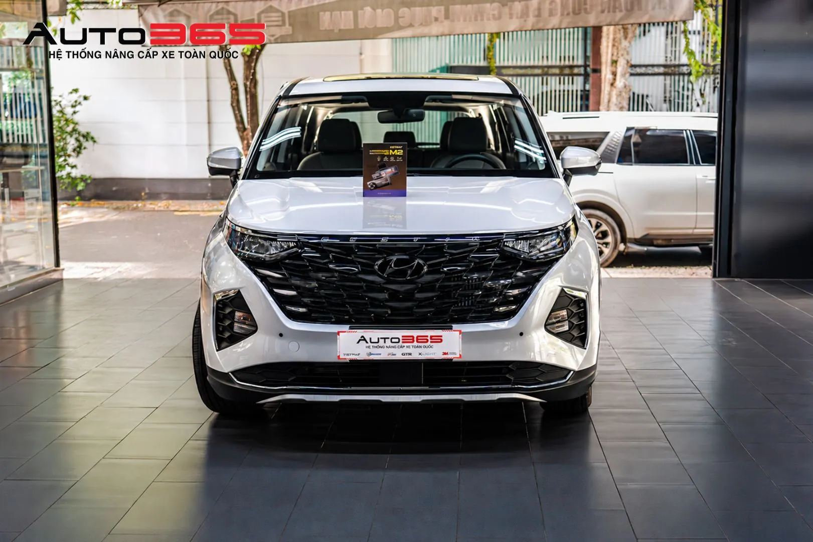 Hyundai Custin 1.5L 2024 sau khi hoàn thiện hạng mục camera hành trình tại Auto365.vn – Trụ Sở Chính.