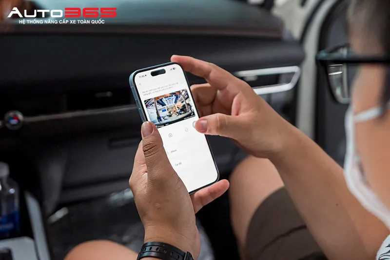 Nghiệm thu sau khi lắp A800SE