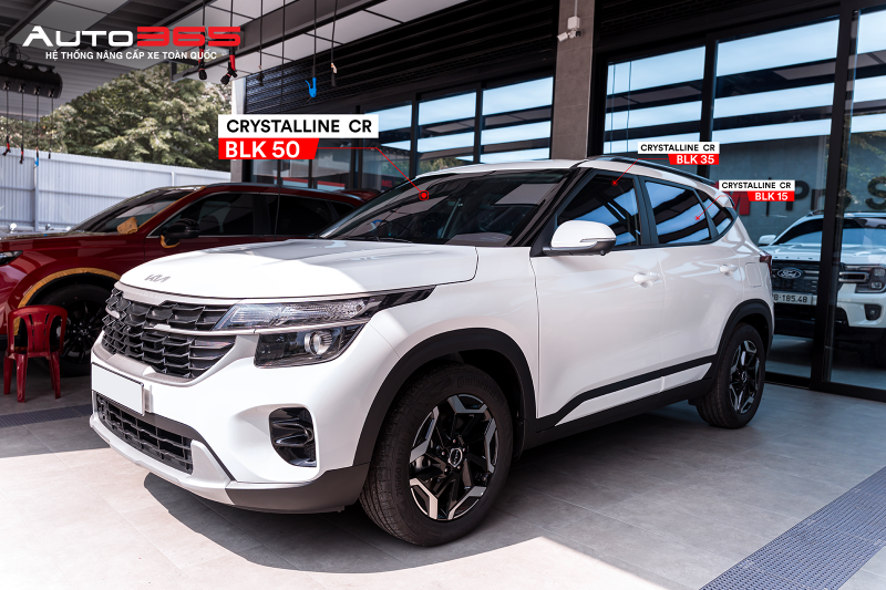 Kia Seltos dán CR BLK 50, CR BLK 35 và CR BLK 15