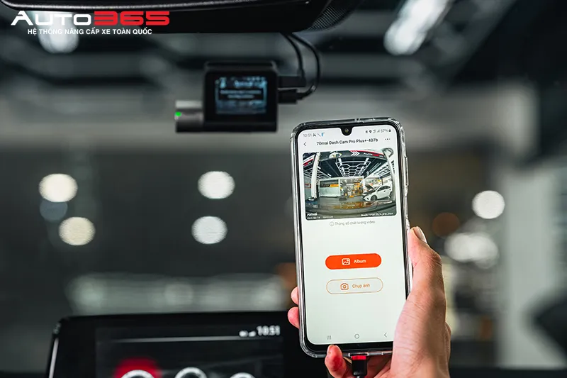 Kiểm tra camera bằng ứng dụng trên điện thoại