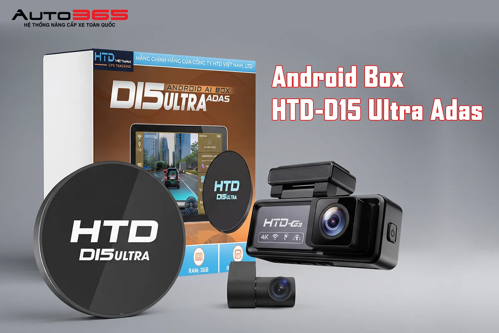 Minh họa HTD-D15 Ultra Adas và camera