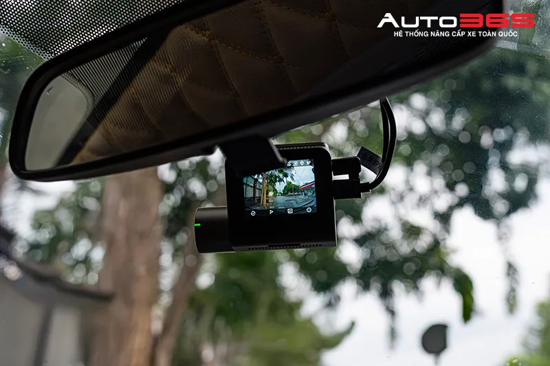 Màn hình camera A500S hiển thị hình ảnh trên Ranger XLS 2020
