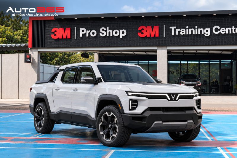 Mẫu xe bán tải VinFast VF Wild tại Auto365.vn - Trụ Sở Chính (ảnh tham khảo diện tích kính cabin nguyên bản)
