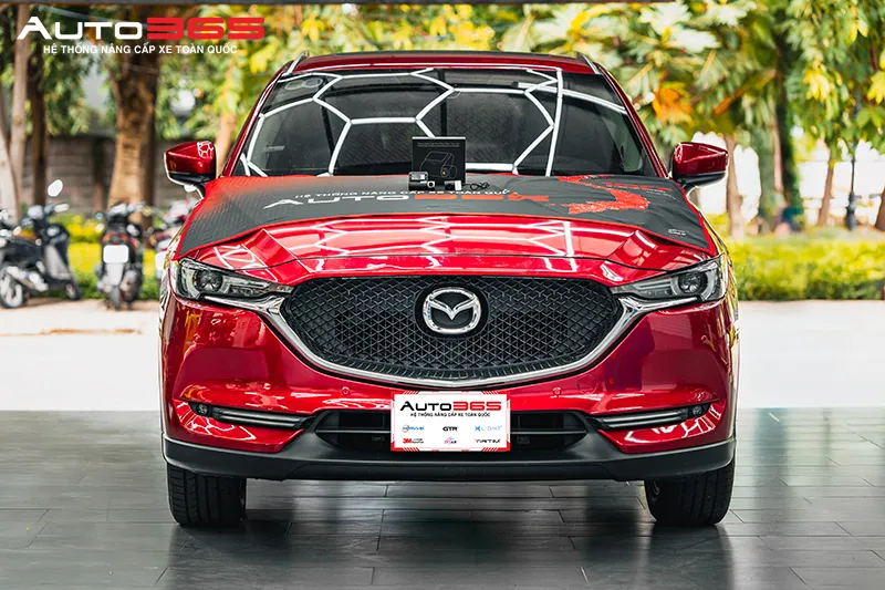 Mazda CX-5 hoàn tất lắp camera trước và sau