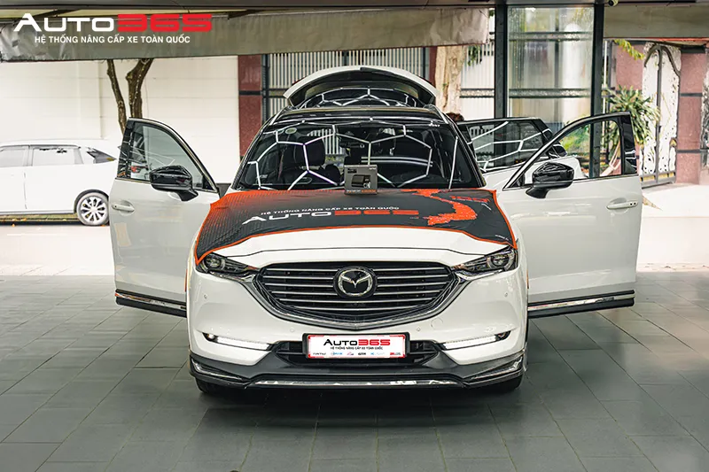 Mazda CX-8 2022 Luxury sau khi lắp camera hành trình